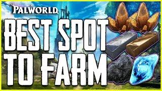 Palworld OP BASE FARM Get UNLIMITED INGOT, ORE, COAL, CHARCOAL - Palworld Best Farming Base