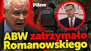 Pilne! ABW zatrzymało Romanowskiego. Posłowi PiS grozi 15 lat więzienia. Będzie wniosek o areszt!