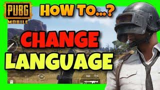 How To CHANGE LANGUAGE In PUBG Mobile  2024 Full Guide - Change Voice Language EASY