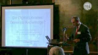 Hans-Christoph Hobohm: Do Digital Libraries Generate Knowledge?