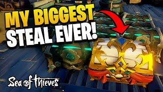 What MILLIONS Of STOLEN Treasure Looks Like in Sea of Thieves (PVP Gameplay & Highlights)