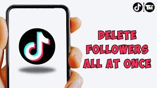 How To Delete TikTok Followers All At Once