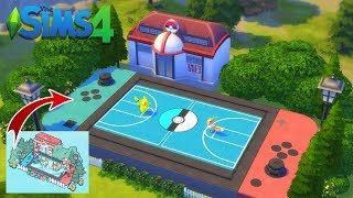 The Sims 4- Pokemon Battle Scene (Nintendo Switch) Art Recreation| Speed Build