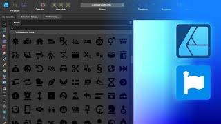 How to Add Font Awesome Free SVG Icons in Affinity Designer