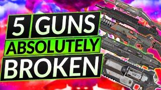 5 MOST BROKEN WEAPONS in the NEW SEASON 14 - Apex Legends Guns Guide