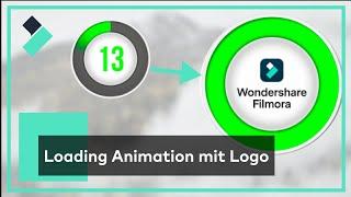 Einfaches Intro - Intro von Logo mit Loading Animation | Filmora X Showcase