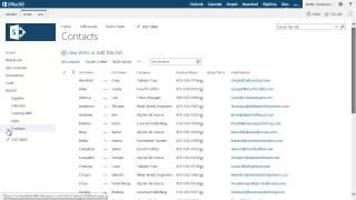 Introduction to Lists in SharePoint 2013