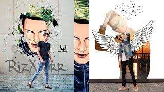 PicsArt Splash Effect X Own Wall Photo Editing | rizxtar photo editing  | PicsArt Editing Tutorial