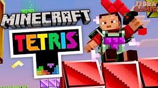 Minecraft Tetris DLC!! - Zebra's Minecraft Fun