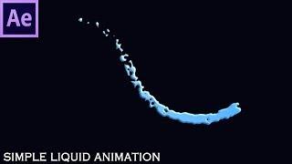 After Effects tutorial - Create Liquid animation very simple - 123