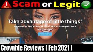 Crovable Reviews ( Feb 2021) Check Its Legitimacy- Watch Now! | Scam Adviser Reports