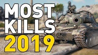 MOST FRAGS of 2019 in World of Tanks