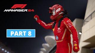 F1 Manager 24 - Ferrari is Back - Monaco - Part 8 - 4K 60FPS PC ULTRA - No Commentary