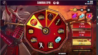 Samurai Spin Eventbd Server | New Samurai Spin Event | 1 Spin Trick