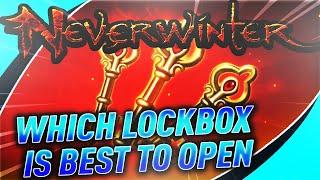 Which LOCKBOX to Open - 100% Bolsters + Enchantments Tips in Neverwinter