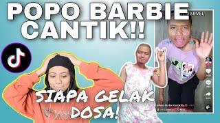 POPO BARBIE CANTIK VIRAL TIKTOK! CHALLENGE SIAPA GELAK DOSA 