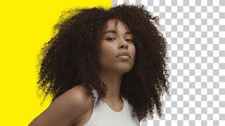 Cut Out Hair NEW FAST Photoshop Tutorial