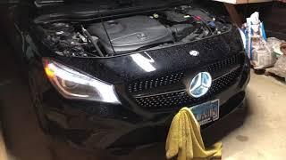 How To Install Mercedes Benz Front Illuminated Star Emblem For CLA 250 (Lights Up When Unlocked)