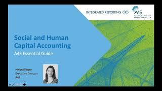 A4S and IIRC guidance webinar on Social and Human Capital Accounting