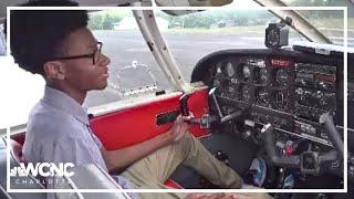 NC teen makes history after getting private pilot's license