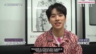 [eng sub] relay interview Park Jeongmin - Lee Jehoon cut