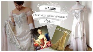 Making a historical clothing inspired dress