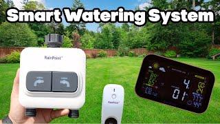 WiFi Connected Smart Watering, Sprinkler and Drip System With Rainpoint!