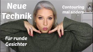 Neue Kontur Technik für runde Gesichter I probiert es mal aus I Contouring round face