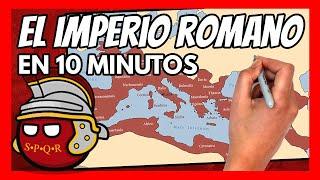  El IMPERIO ROMANO en 10 minutos | Resumen de la historia de la ANTIGUA ROMA