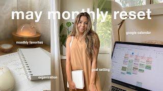 MONTHLY RESET ⎮ Favorites, Goal Setting, & Organizing My Life