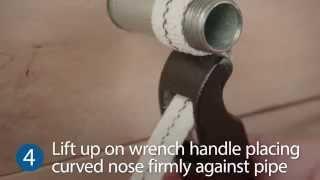 How to Use a BrassCraft® Strap Wrench