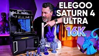 Elegoo's Best Resin 3D Printer - Saturn 4 Ultra 16K - its HOT!