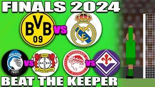  2024 FINALS  Beat The Keeper  Champions League  Europa & Conference League  8 Minute Match 