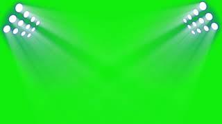 Flood Light Green Screen | Lights Disco | Stage Lights Green Screen