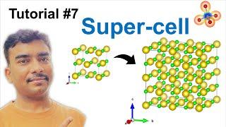 Create Supercell with VESTA #Tutorial 7