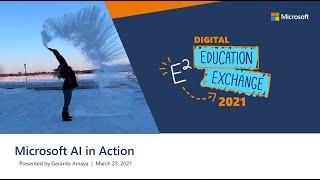 E2 2021 | Artificial Intelligence (AI) in Action