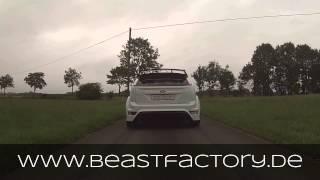 Focus RS MK2 89mm Abgasanlage / by Beast Factory