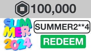 *NEW* SUMMER ROBLOX PROMO CODE GIVES FREE ROBUX (Roblox July 2024)