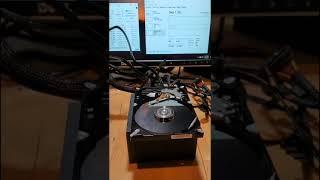 what Magnets do to a Hard Drive #shorts