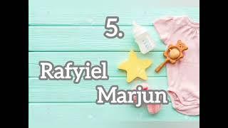 TOP 10 UNIQUE BABY BOY NAMES COMBINATION OF LETTER R and M