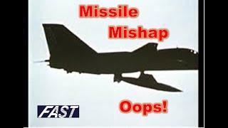 Aircraft weapon launch goes horribly wrong!