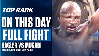 When Marvelous Marvin Hagler Tamed The Beast | MARCH 10, 1986