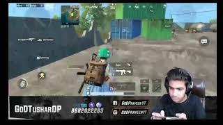 God Tushar Op Angry Moment Pubg mobile lite gameplay।