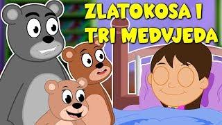 Zlatokosa i tri medvjeda - Najljepše priče za djecu - Animacija