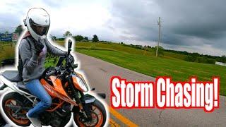 Motorcycles And Rain Storms! What Could Go Wrong…