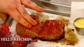 Executive Chef At A Steak House Struggles Cooking Steak | Hell's Kitchen