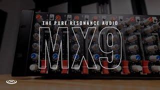 9-Channel Audio Mixer with Effects and Bluetooth: The Pure Resonance Audio MX9