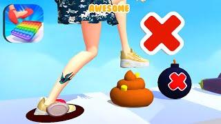 Tippy Toe Gameplay All Levels iOS,Android Walkthrough BIG UPDATE APK GAME New Levels 3OSMCYD