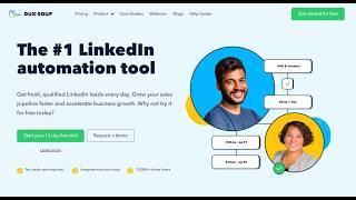 LinkedIn automation - get Dux-Soup for free