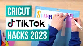  5 Cricut TikTok Hacks EVERY Crafter Needs in 2023